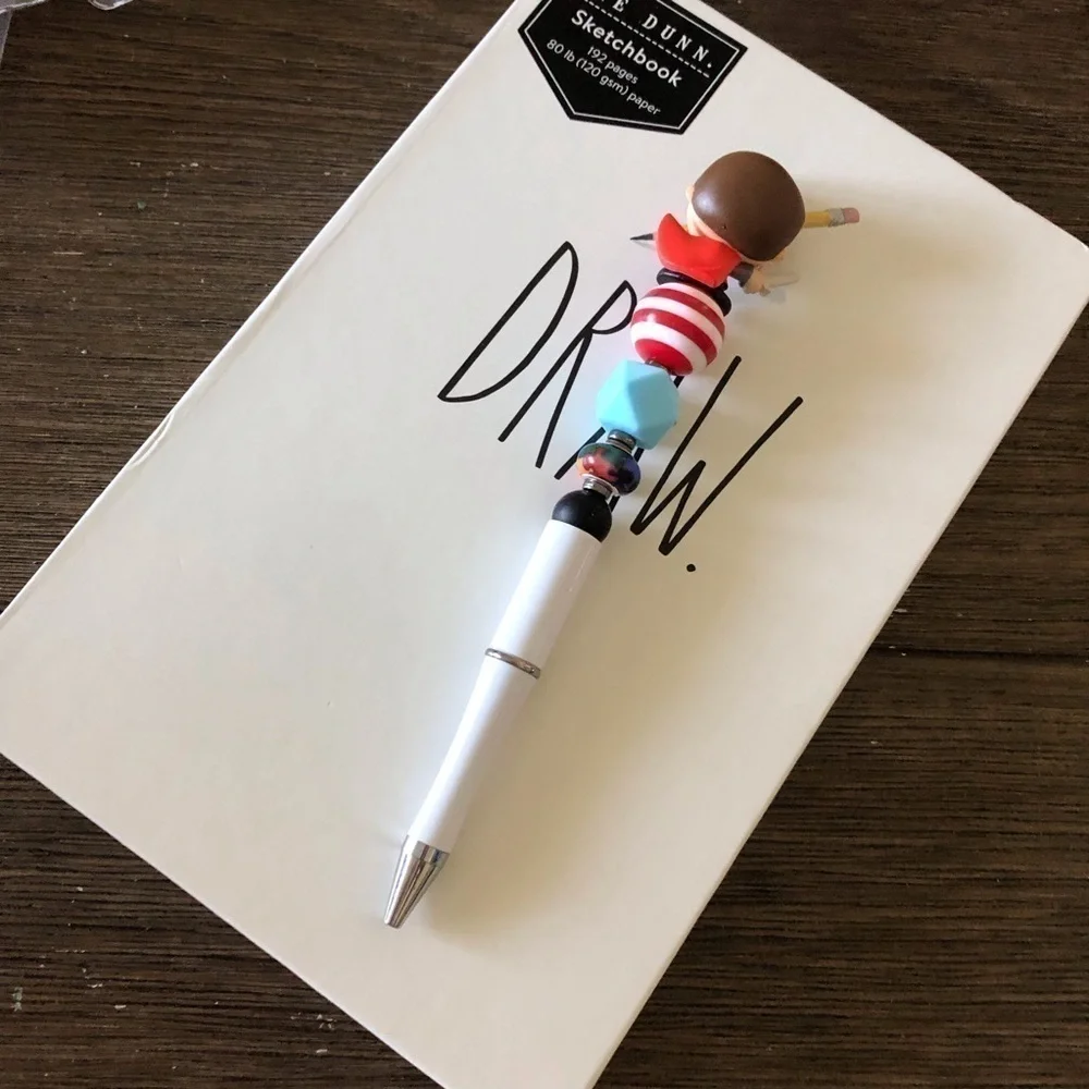 Disney Doorables: Sleeping Beauty: Prince Phillip handmade beaded pen